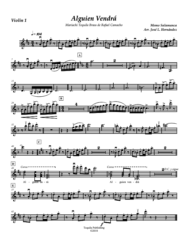 La imagen puede contener una previsualizacion de una partitura